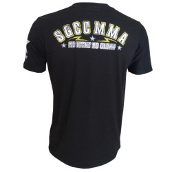 T-Shirt MMA no fight no glory vintage